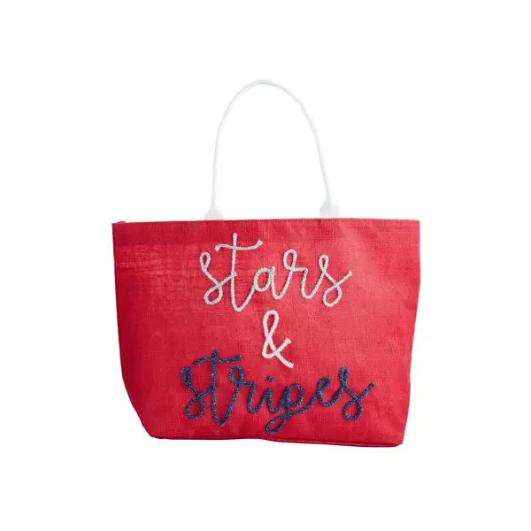 Mud Pie 4TH OF JULY SPARKLE TOTE - Kitchen & Dining Kitchen Accessories