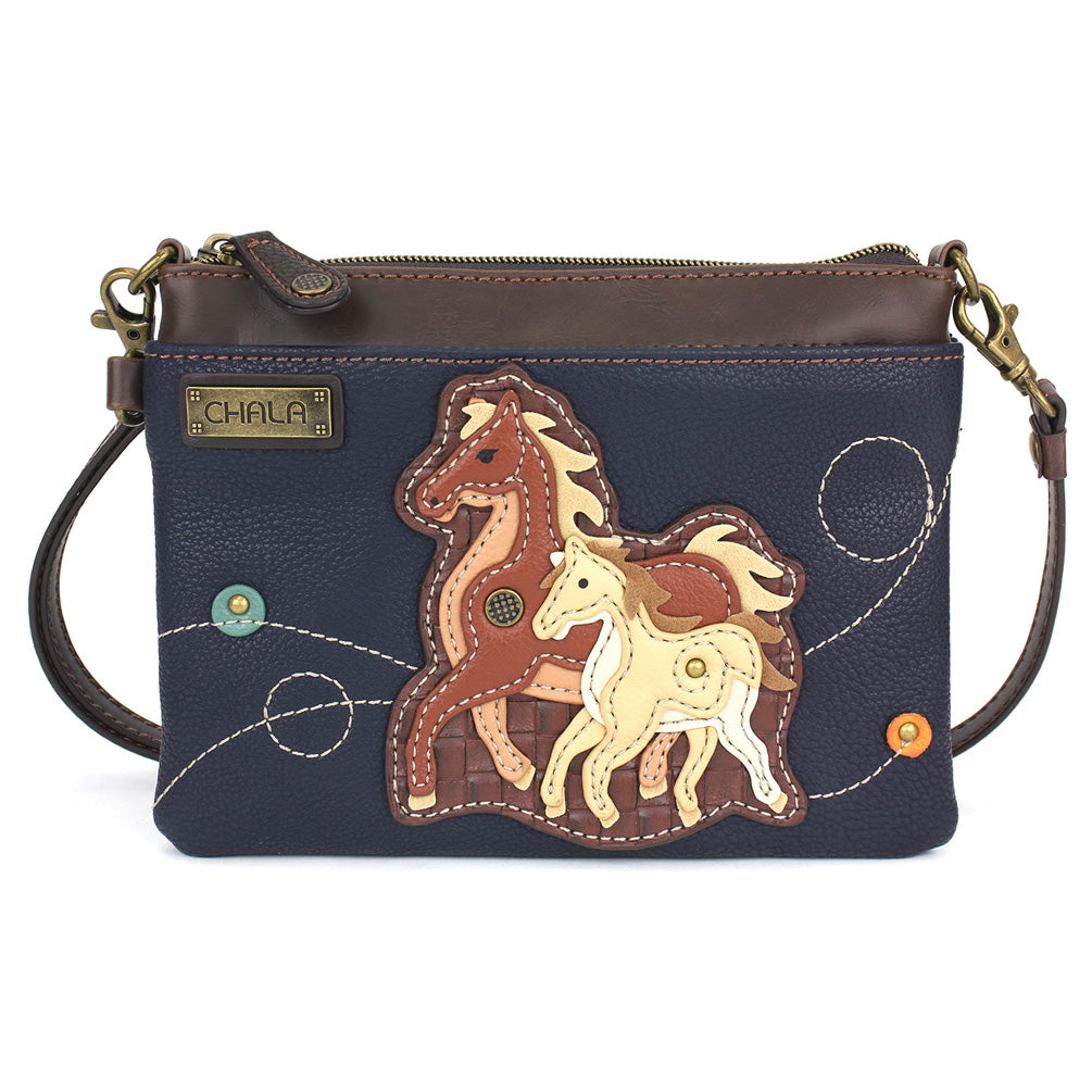 Chala Mini Crossbody - Horse Family bag