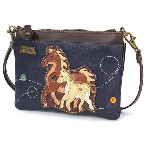 Chala Mini Crossbody - Horse Family bag