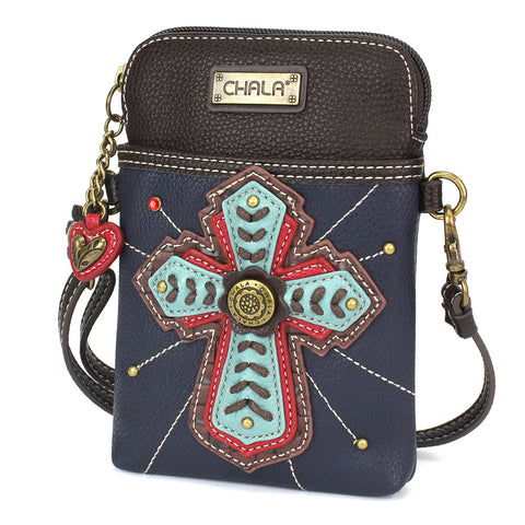 Chala Cellphone Xbody - Chevron Cross bag