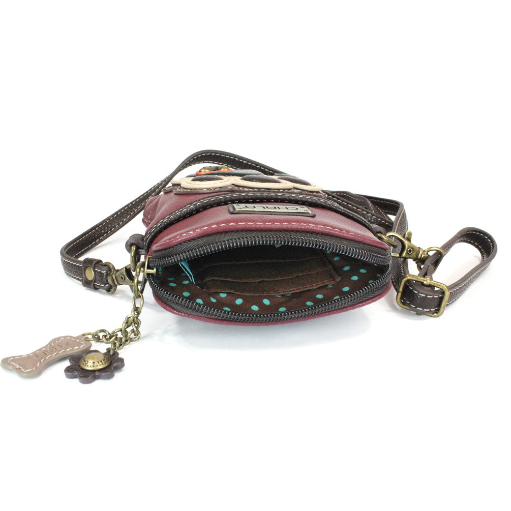 Chala Cellphone Xbody - Ivory Pawprint bag