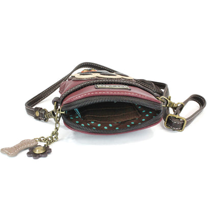 Chala Cellphone Xbody - Ivory Pawprint bag