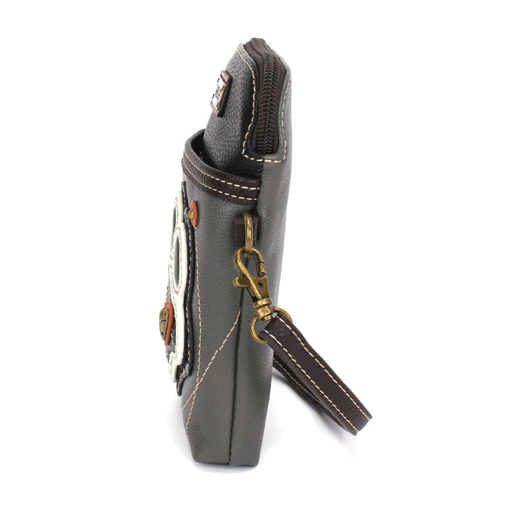 Chala Cellphone Xbody - B&W Pawprint bag