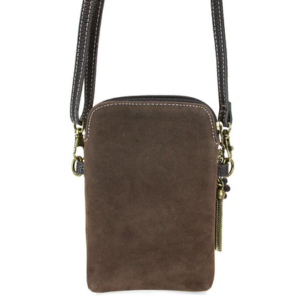 Chala Dazzled Cellphone Xbody - Starburst (Dark Brown) bag