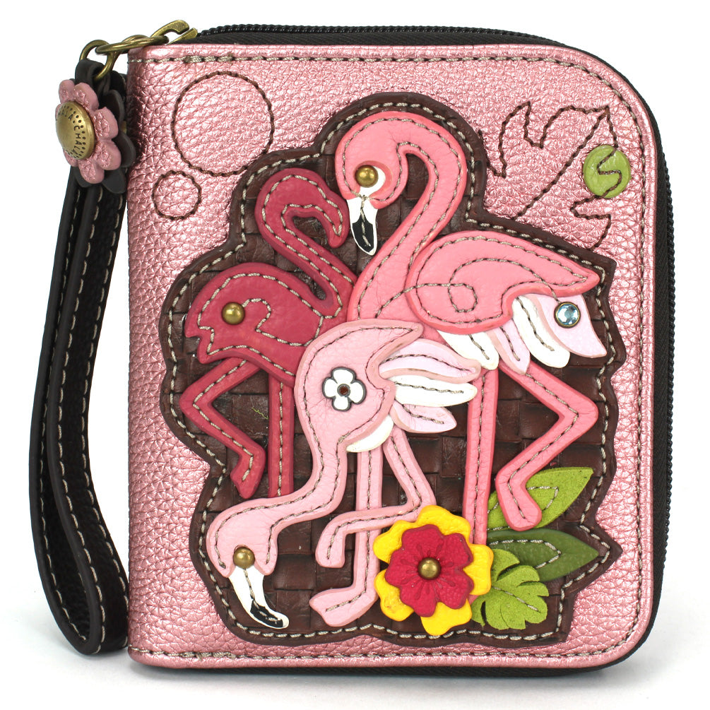 Chala Zip Around Wallet - Flamingo Group bag