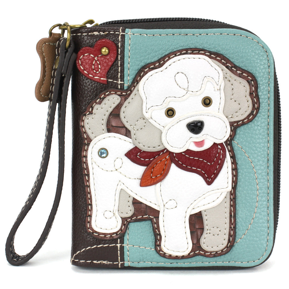 Chala Zip Around Wallet - Poodle A bag
