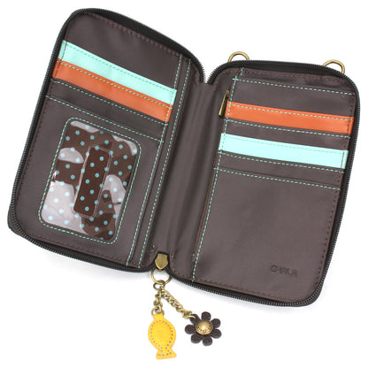 Chala Wallet Xbody  - Gray Tabby Cat bag
