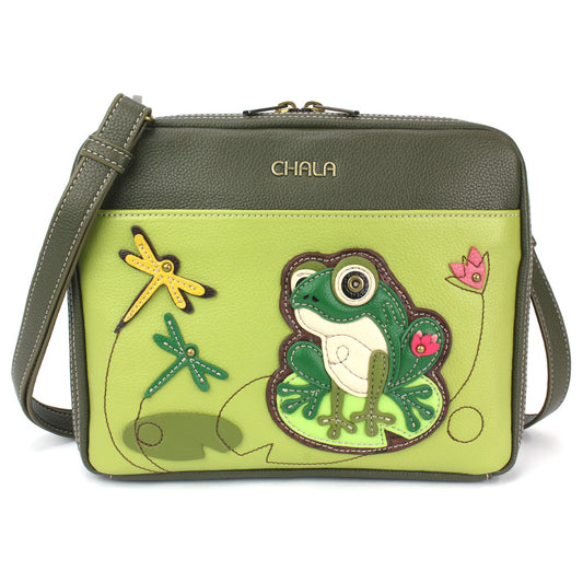Chala Companion Organizer Xbody - Lily Frog bag