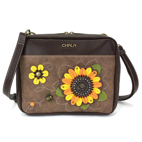 Chala Companion Organizer Xbody - Sunflower bag