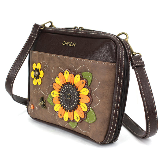 Chala Companion Organizer Xbody - Sunflower bag