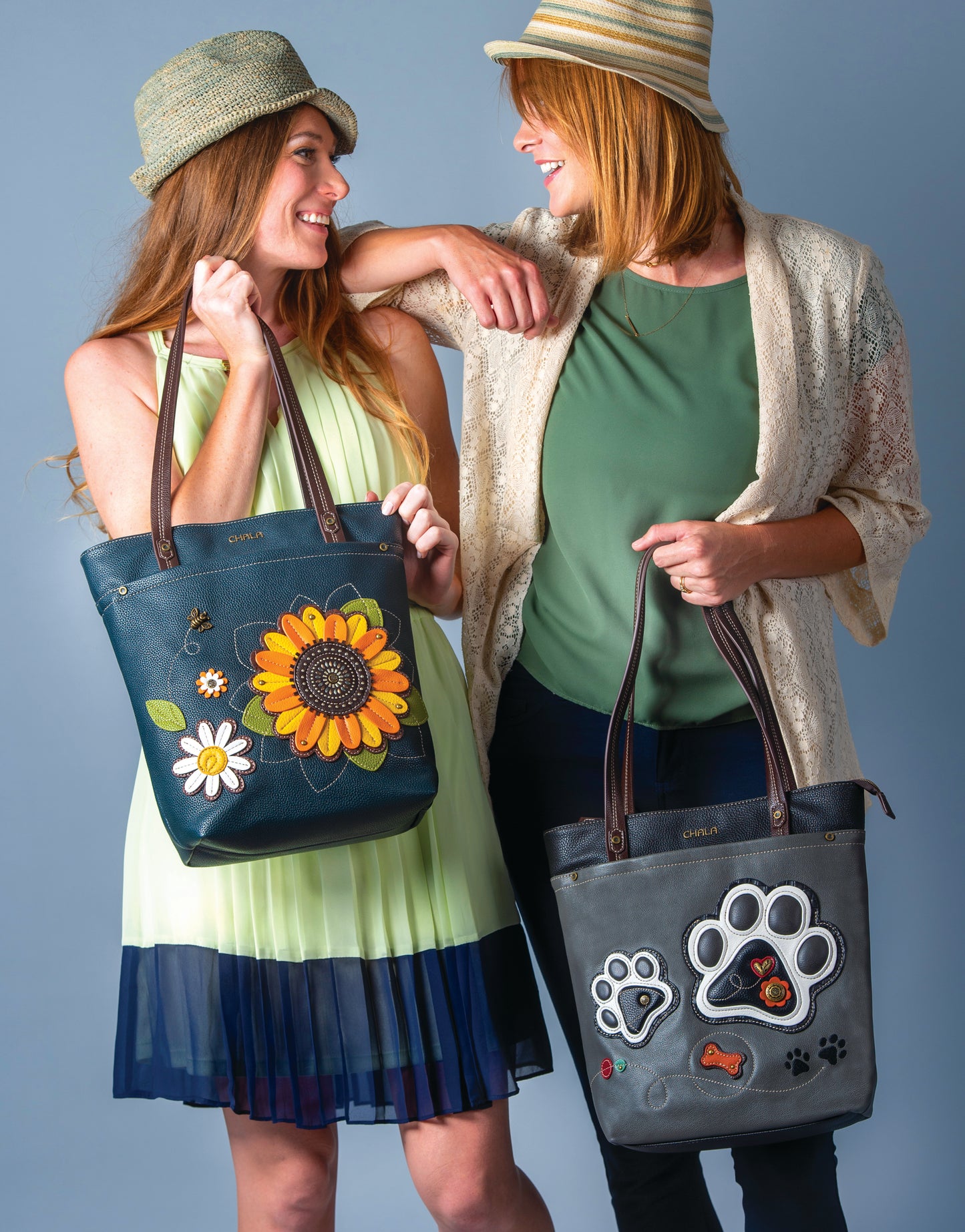 Chala Deluxe Everyday Tote - Pawprint bag