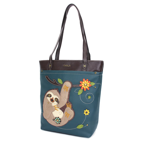 Chala Deluxe Everyday Tote - Sloth bag