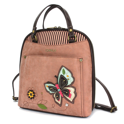 Chala Convertible Backpack Purse - Butterfly bag