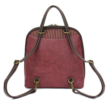 Chala Convertible Backpack Purse - Pawprint bag