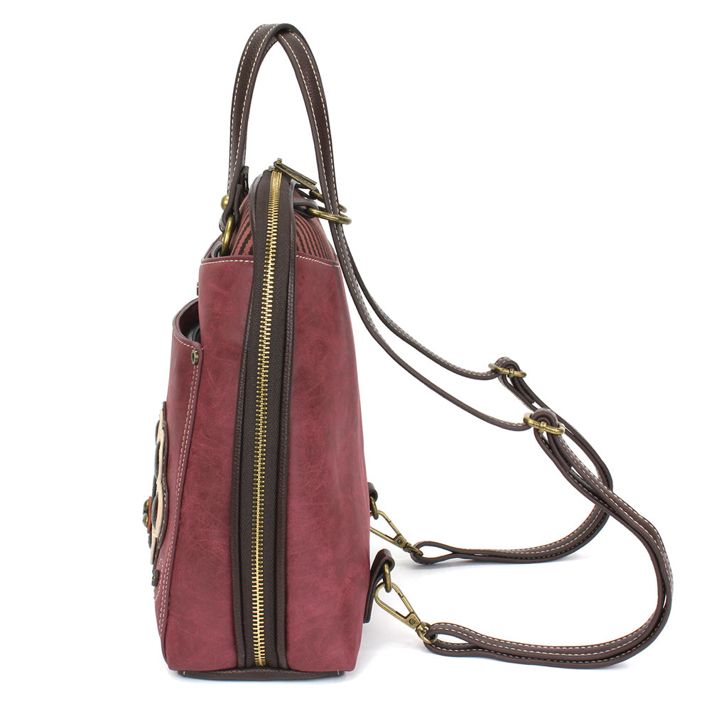Chala Convertible Backpack Purse - Pawprint bag