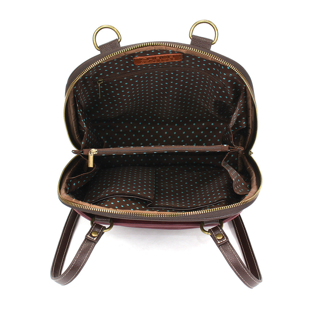 Chala Convertible Backpack Purse - Pawprint bag