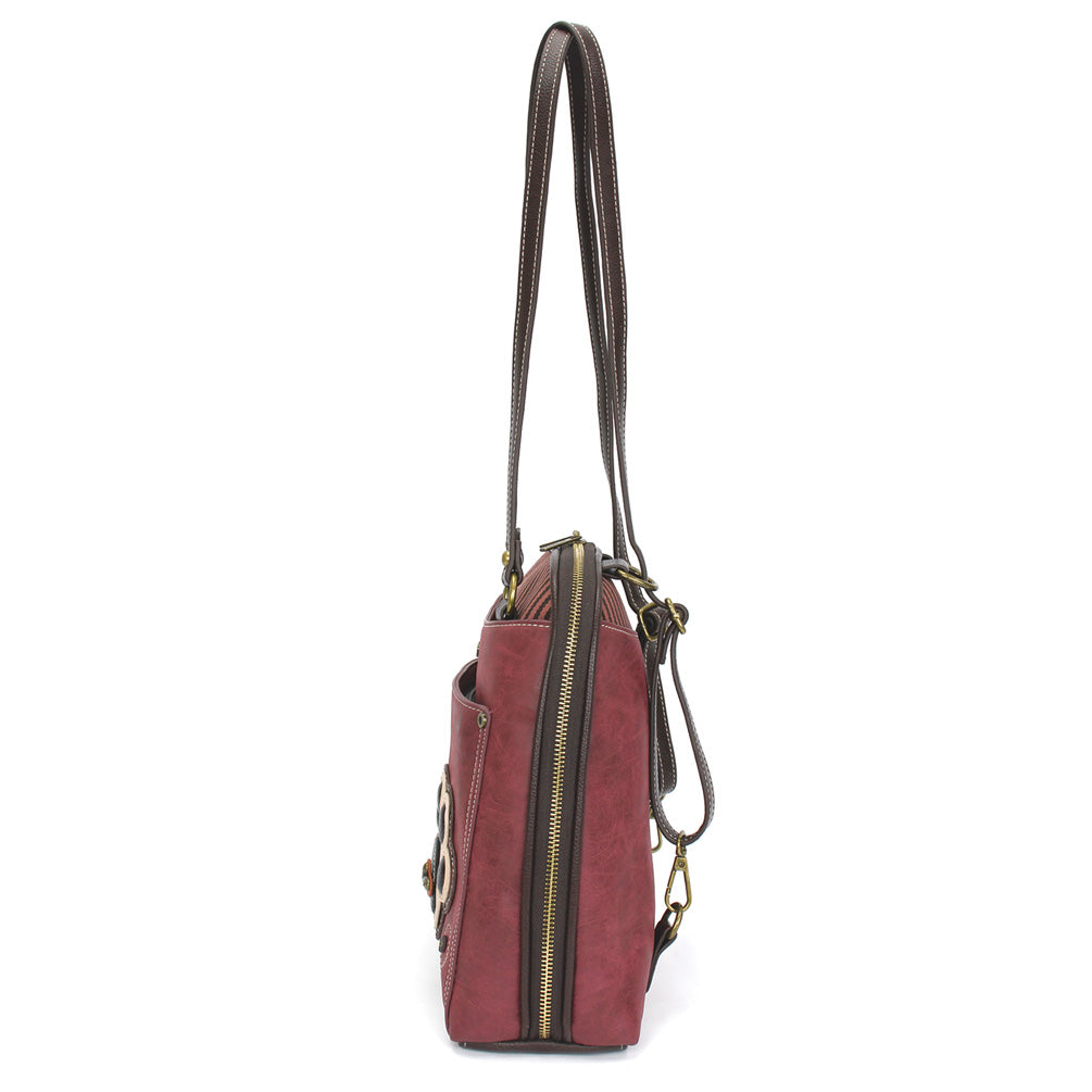 Chala Convertible Backpack Purse - Pawprint bag
