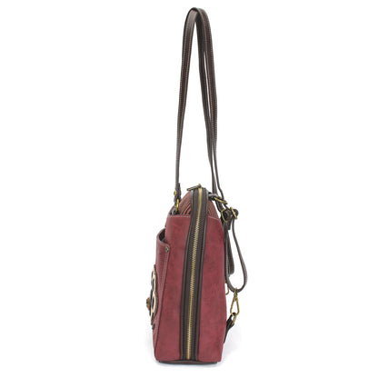 Chala Convertible Backpack Purse - Pawprint bag
