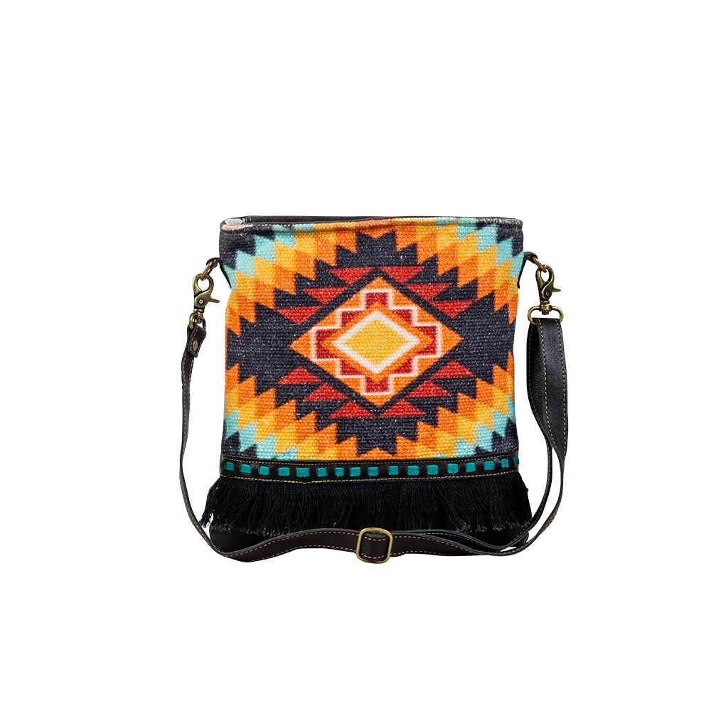 ANCESTRAL SUN SHOULDER PURSE CROSSBODY