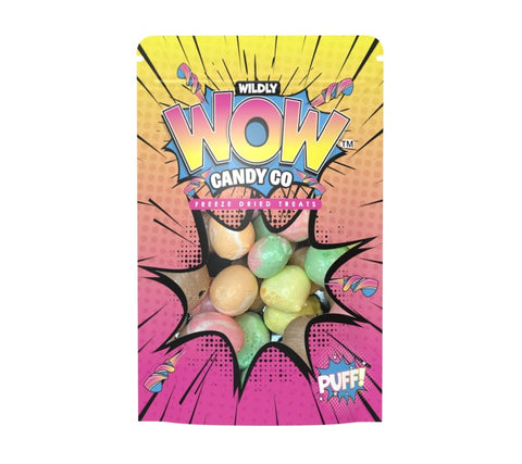 Wow Candy Freeze Dried Cotton Candy Taffy