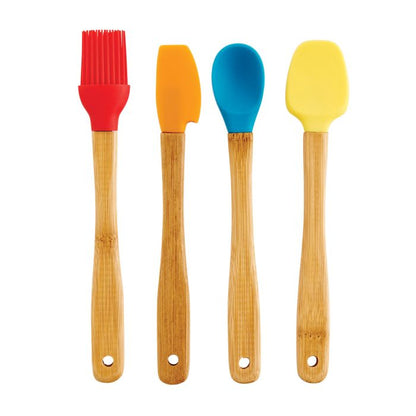 Baking Mini Bamboo Tools (Set of 4)
