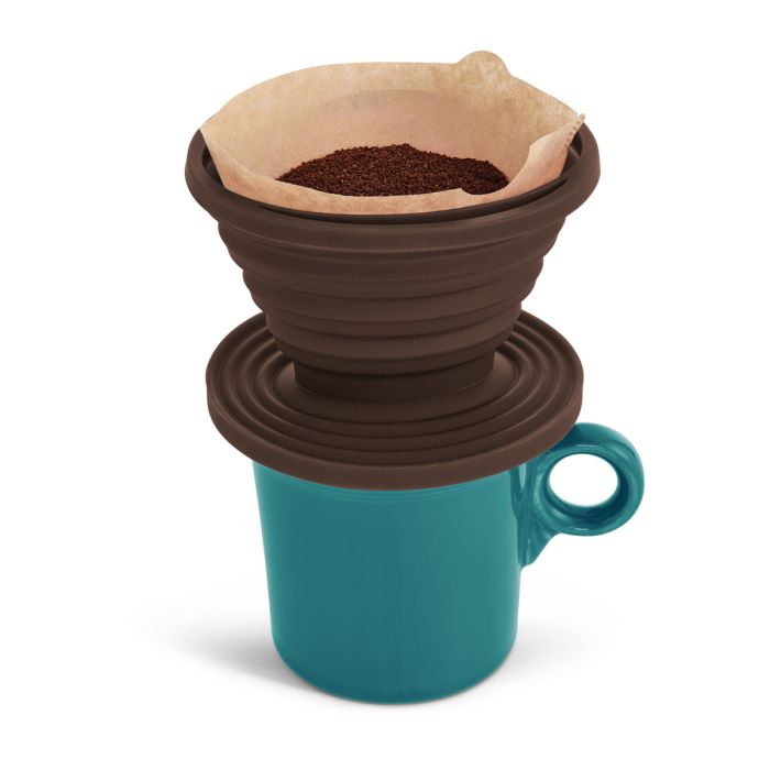 Collapsible Pour-Over Coffee Brewing Cone