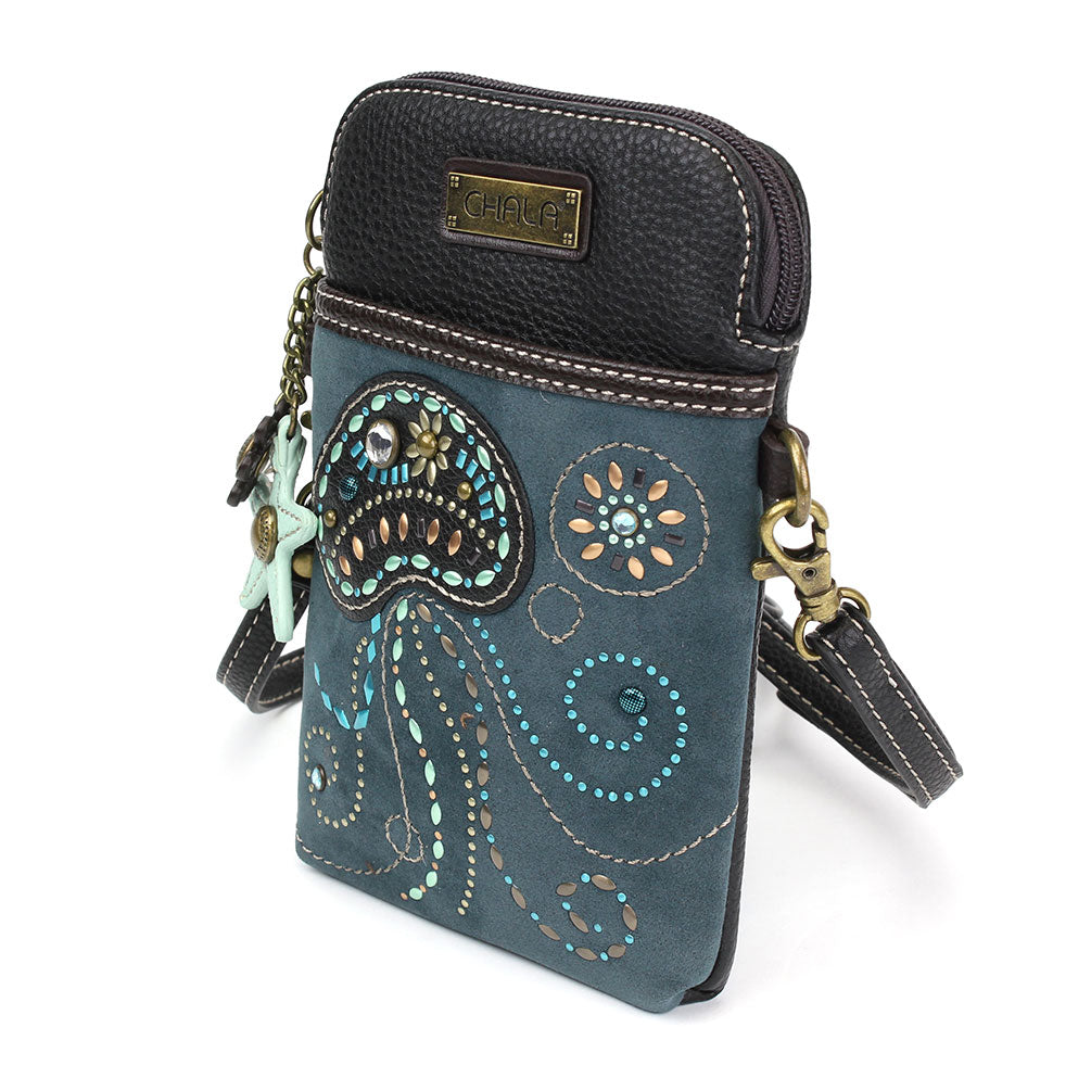Chala Dazzled Cellphone Xbody - Jellyfish bag