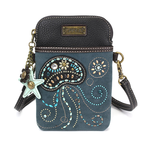 Chala Dazzled Cellphone Xbody - Jellyfish bag