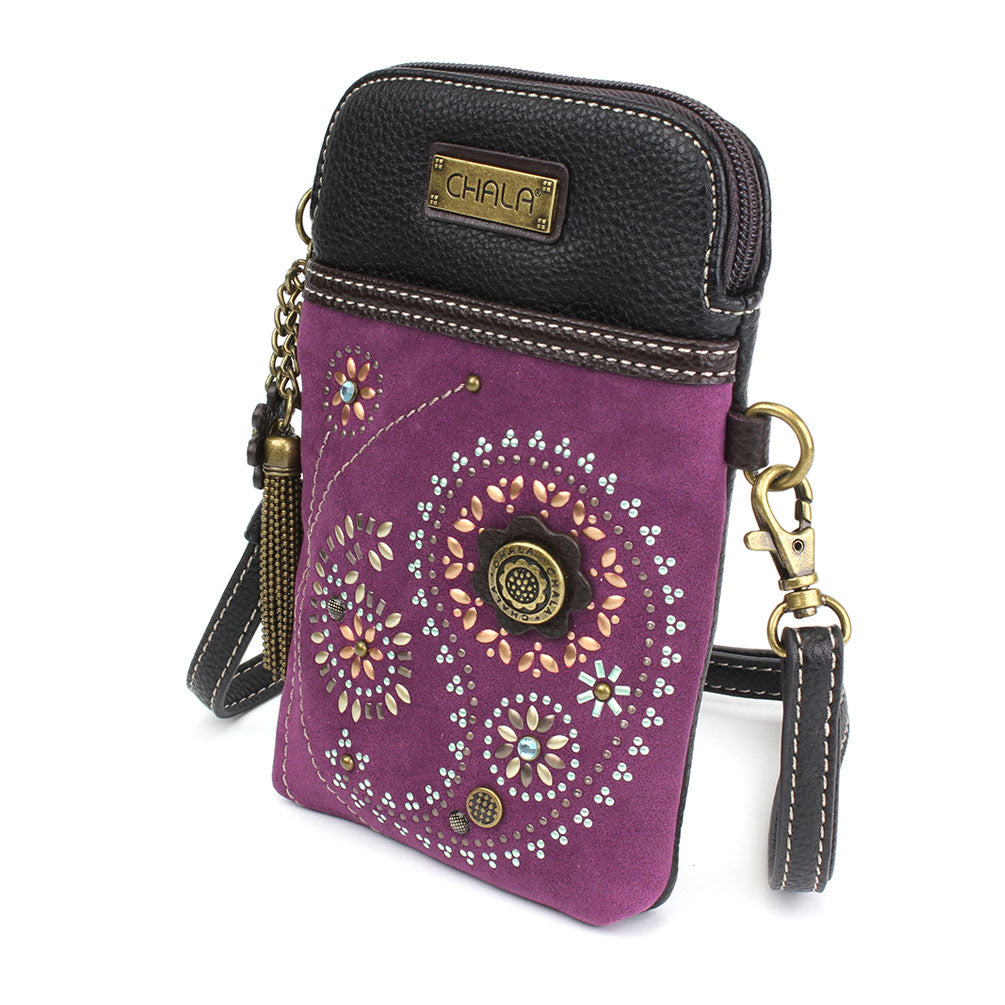 Chala Dazzled Cellphone Xbody - Paisley bag