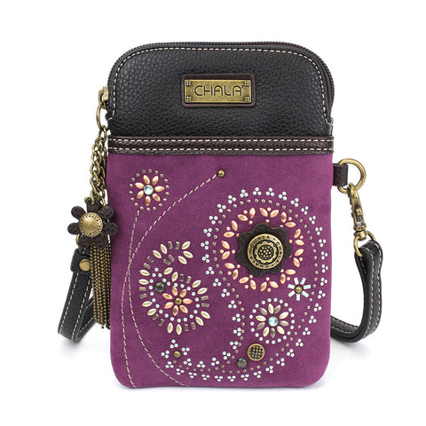 Chala Dazzled Cellphone Xbody - Paisley bag