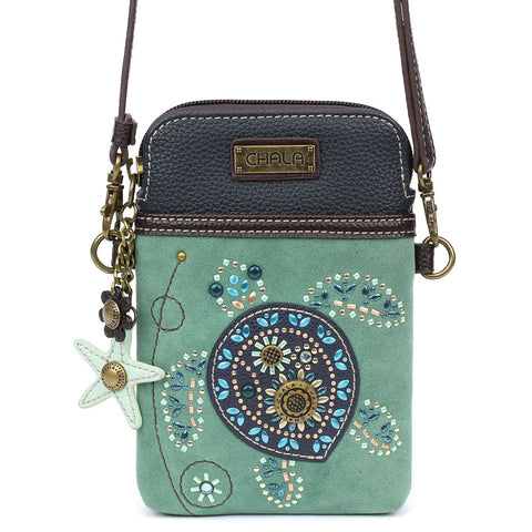 Chala Dazzled Cellphone Xbody - Sea Turtle bag