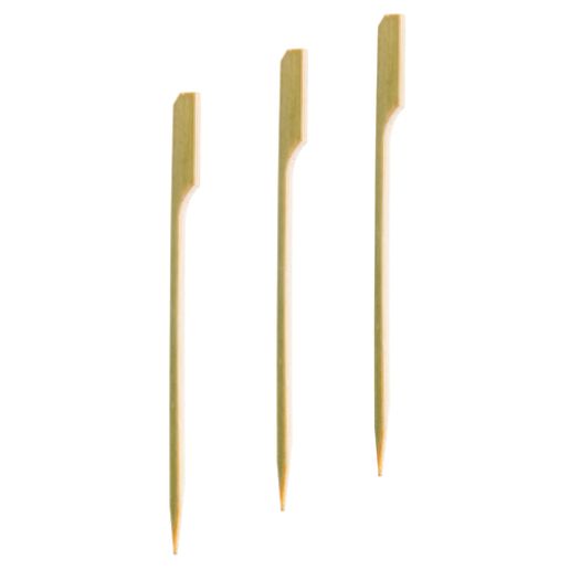 Flat Bamboo Skewers (Pack of 100)