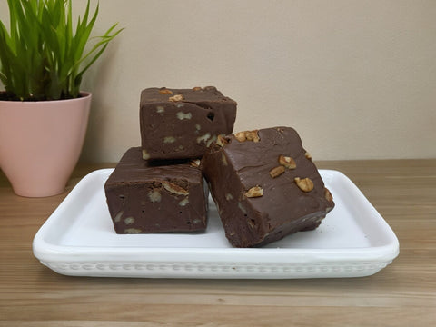 Sugar Free Chocolate Pecan Fudge