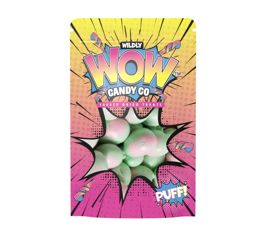 WOW Watermelon Dried Freeze Taffy Candy