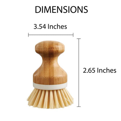 Kitchen Bamboo Handle Dishwashing/Vegetable Brush