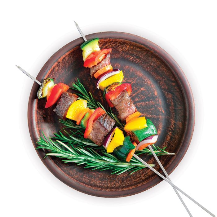 Kitchen Chrome Skewer (12in)