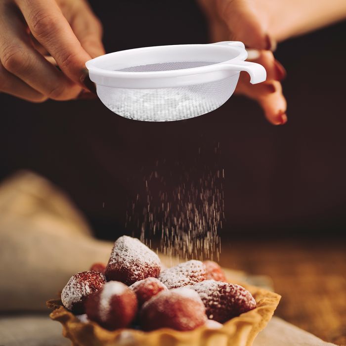 Kitchen Double-Ear Fine Mesh Strainer (4in)