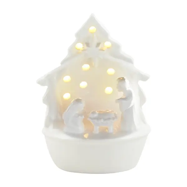 Mud Pie LIGHT-UP NATIVITY SITTER - Nativity Sets Light