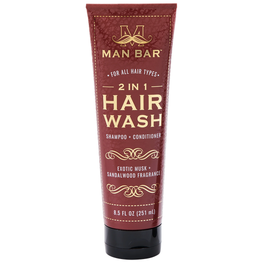 MAN BAR 2N1 HAIR WASH MUSK & SAND