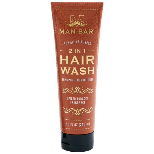 MAN BAR 2N1 HAIR WASH SPICE TOBACCO