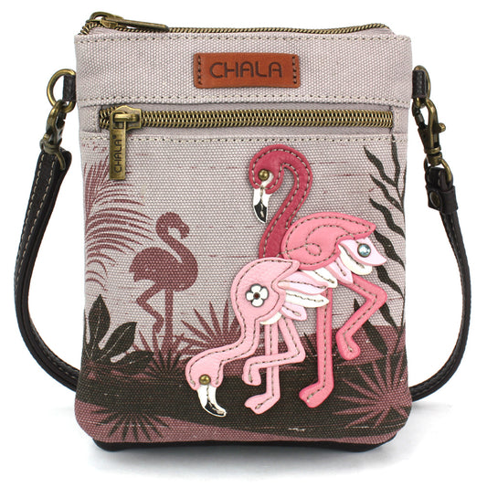 Chala Double Pocket Xbody - Flamingo Group bag