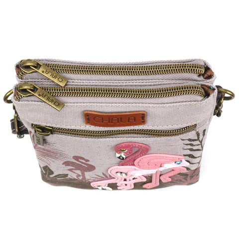 Chala Double Pocket Xbody - Flamingo Group bag