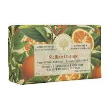 AUSTRALIAN NATL SOAPWORKS SICILIAN ORANGE SOAP - Bar Soap Bar Soap