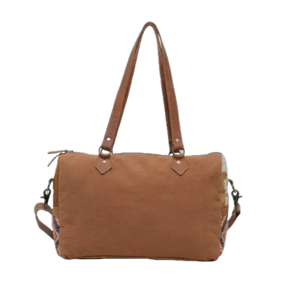 Myra Bag Myra Bag Ladies Aztec Brown Mini Duffle Bag S-5638 - Gym Duffel Bags