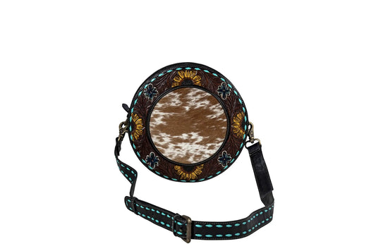 Myra Bag Sunflower Sunrise Round Bag - Handbags Myra Bag