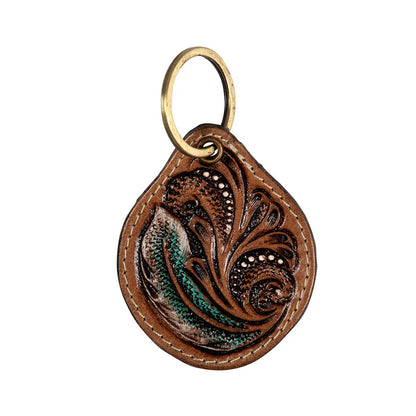 Myra Bag Desert Feather Key Fob - Keychains