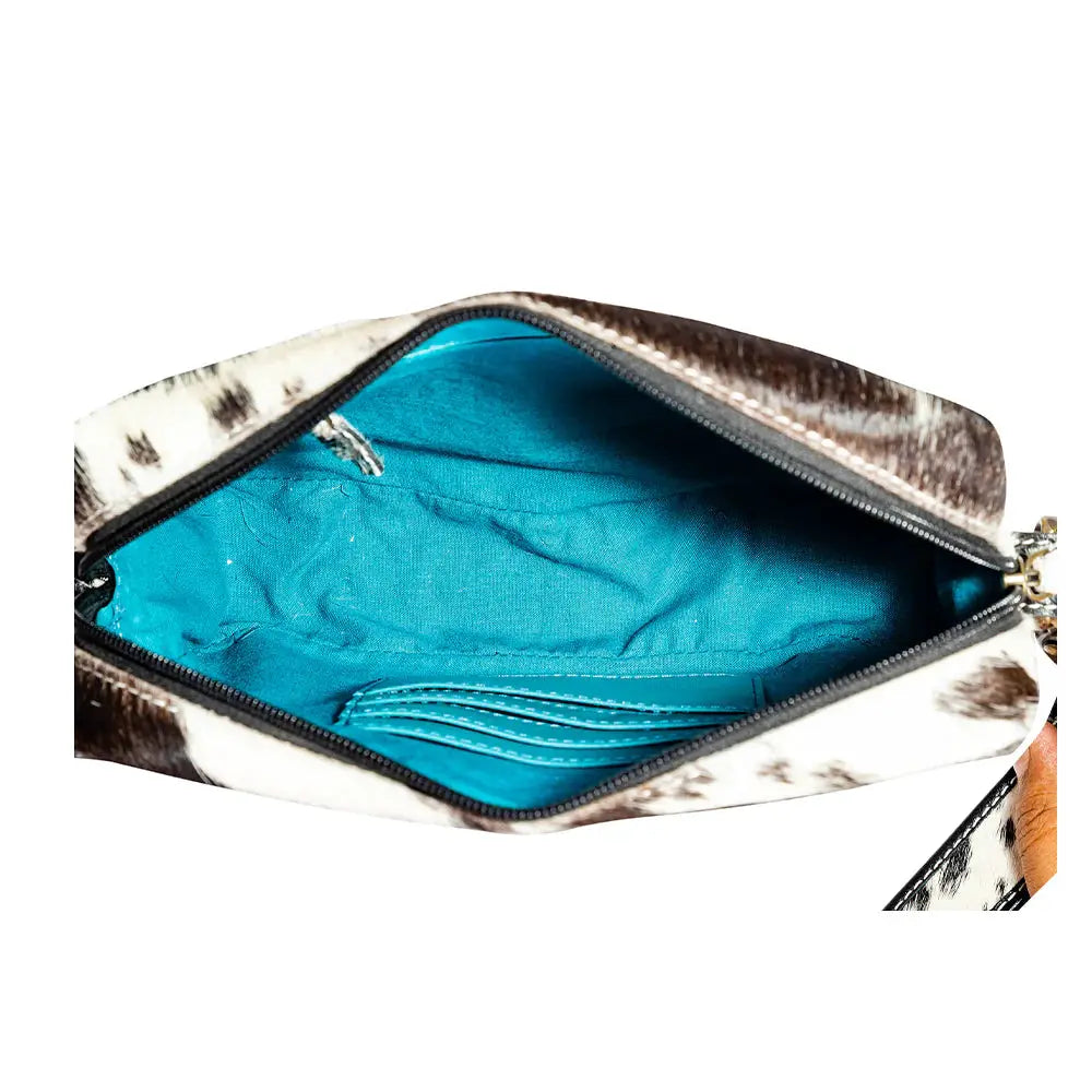 Myra Bag Bloomin' Steer Hand-Tooled Leather Bag - Cross Body Bags