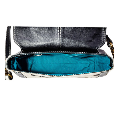 Bloomin' Steer Small Hand-tooled Bag