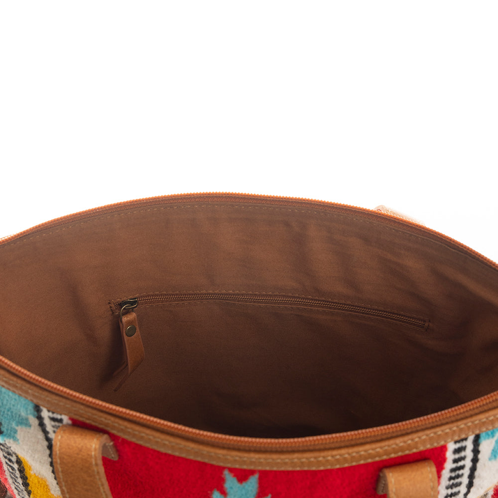 Blazing Serape Tote Bag