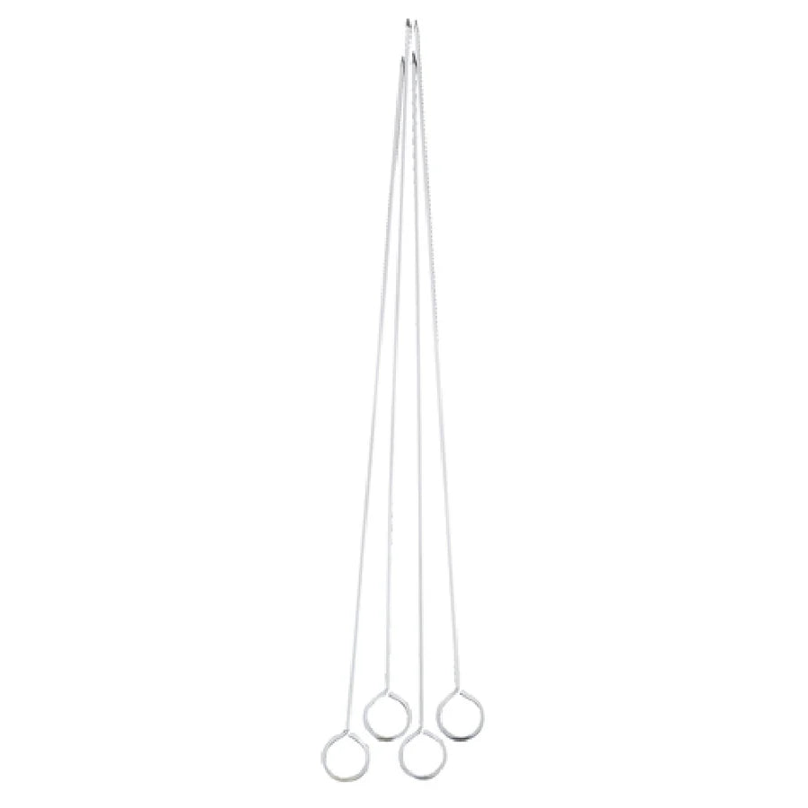 Skewers 15" Chrome (Set Of 4)